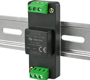 CUI Inc-PDQE10-Q24-D24-DIN DC to DC Converter and Switching Regulator Module Module DC-DC 24VIN 2-OUT 24V/-24V -0.208A/0.208A 10W 6-Pin Tray