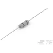 TE Connectivity-ROX1SJ100R Foro singolo fissato al resistore Res Metal Oxide 100 Ohm 5% 1W ±350ppm/°C Epoxy Resin AXL Ammo