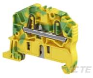 TE Connectivity-1SNK705150R0000 Steckverbinder, Klemmenblöcke Conn Ground Terminal Block 2 POS 5.2mm Spring Clamp DIN Rail Box