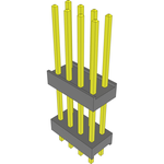 Conn Board Stacker HDR 8 POS 2.54mm Solder ST Top Entry Thru-Hole Bulk
