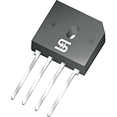 Taiwan Semiconductor-GBU606 D2 Bridge Rectifiers Diode Rectifier Bridge Single 800V 6A 4-Pin Case GBU Tube