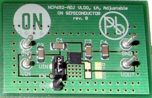onsemi-NCP692MNADT2GEVB Placas y kits de desarrollo de administración de potencia Power Management Development Board