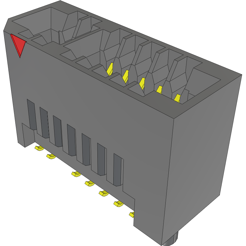 Samtec-MECF-08-01-L-DV Raccordement de bord de carte Conn Card Edge F 16 POS 1.27mm Solder ST SMD Tube