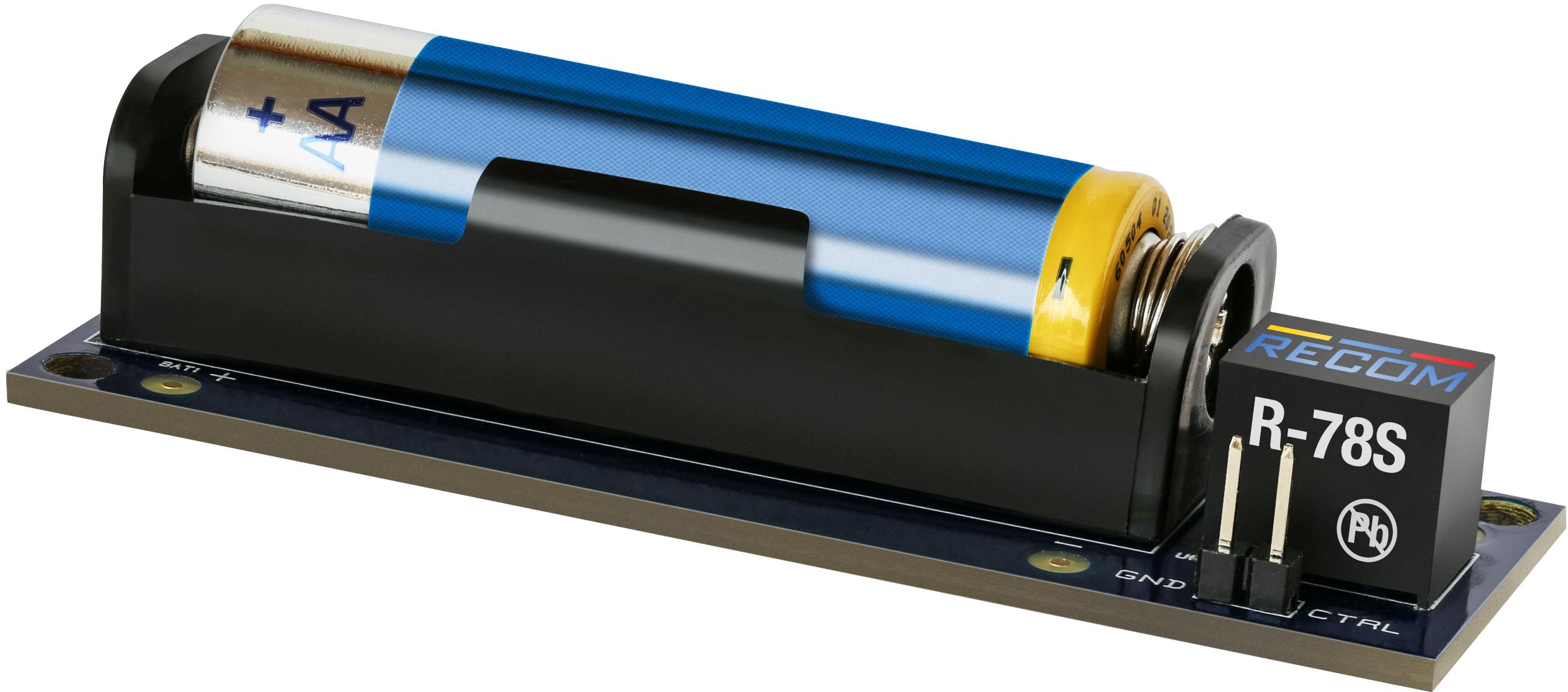 RECOM Power-R-REF02-78S Cartes et kits de développement de gestion de la puissance R-78S3.3-0.1 DC to DC Converter and Switching Regulator Module 3.3V Output Reference Design Board