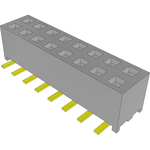 Conn Socket Strip SKT 16 POS 2mm Solder ST Top Entry SMD Tube
