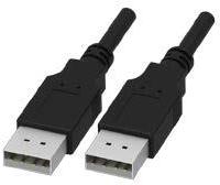 ADAM TECH-CA-USB-AM-AM-6FT USB Kabelbaugruppen Cable Assembly USB 1.828m USB 2.0 Type A to USB 2.0 Type A 4 to 4 POS PL-PL