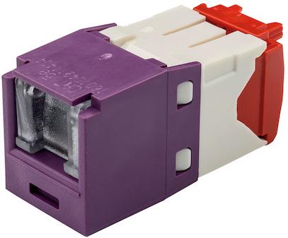 Panduit-CJH5E88TGVL Steckverbinder, Telefon und Telekommunikation Cat 5e Spring Shuttered Jack, TG Style, VL