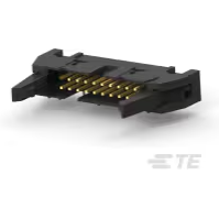 TE Connectivity-5499141-4 Connector Headers and PCB Receptacles Conn Ejector Header HDR 20 POS 2.54mm Solder RA Side Entry Thru-Hole Tray