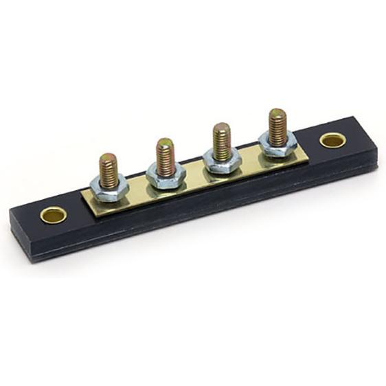 Littelfuse-46206-04 Bloques terminales del conector Terminal Blocks Common Busbar 10-32 stud terminals withhexnuts and lockwasher