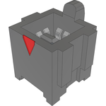Conn Isorate Transmission Line RF F 1 POS Solder ST Top Entry Thru-Hole T/R