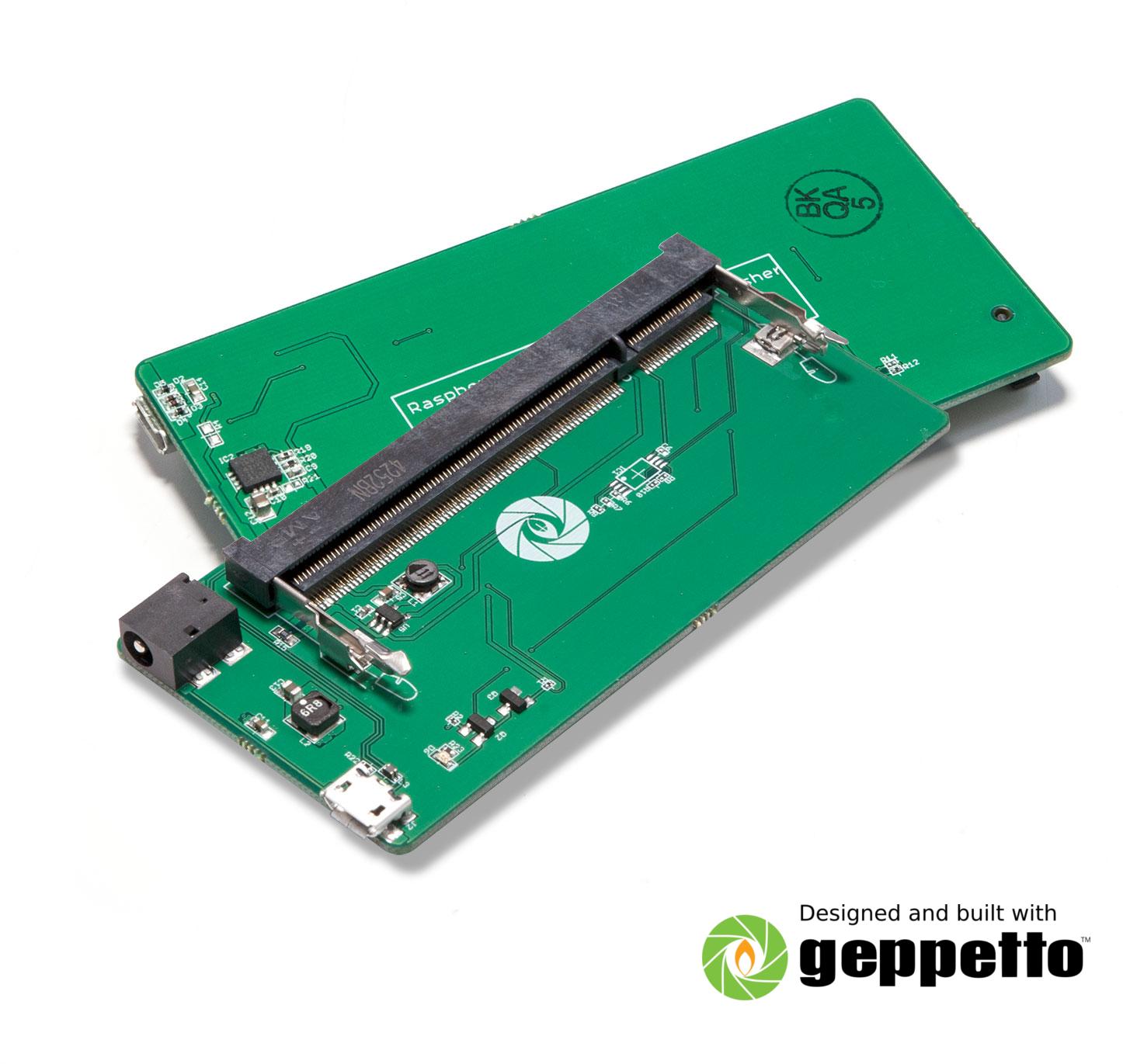 Gumstix, Inc-PKG900000000346 Entwicklungssätze und Werkzeuge PKG900000000346 Gumstix, Inc Development Kits & Tools Expansion Board designed specifically for the Raspberry Pi - Arrow.com