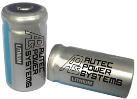 Autec Power Systems-APS-CR123A Batteries Lithium Battery Cylindrical 3V 1.5Ah 2/3A Primary