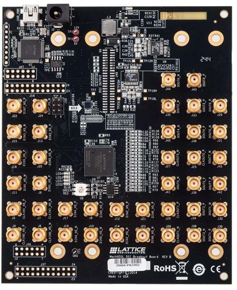 Lattice Semiconductor-LCMXO3L-SMA-EVN Programmierbare-Logik-Entwicklungsplatinen und -kits MachXO3L-6900/MachXO3L-2100 FPGA Evaluation Kit 12.09MHz