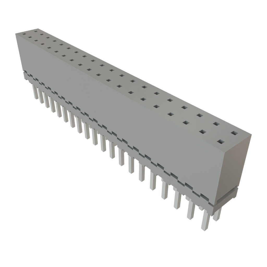 Samtec-ESQT-120-03-L-D-310 Piastre connettori e prese PCB Conn Elevated Socket SKT 40 POS 2mm Solder ST Top Entry Thru-Hole Tube