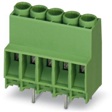 PHOENIX CONTACT-MKDS 5N HV/ 4-ZB-6.35 Steckverbinder, Klemmenblöcke Conn Terminal Block 4 POS 6.35mm Solder ST Thru-Hole 41A Cardboard