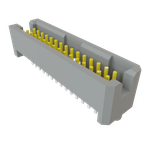 Conn Shrouded Header (4 Sides) HDR 30 POS 1.27mm Solder ST Top Entry Thru-Hole TIGER EYE™ Tube