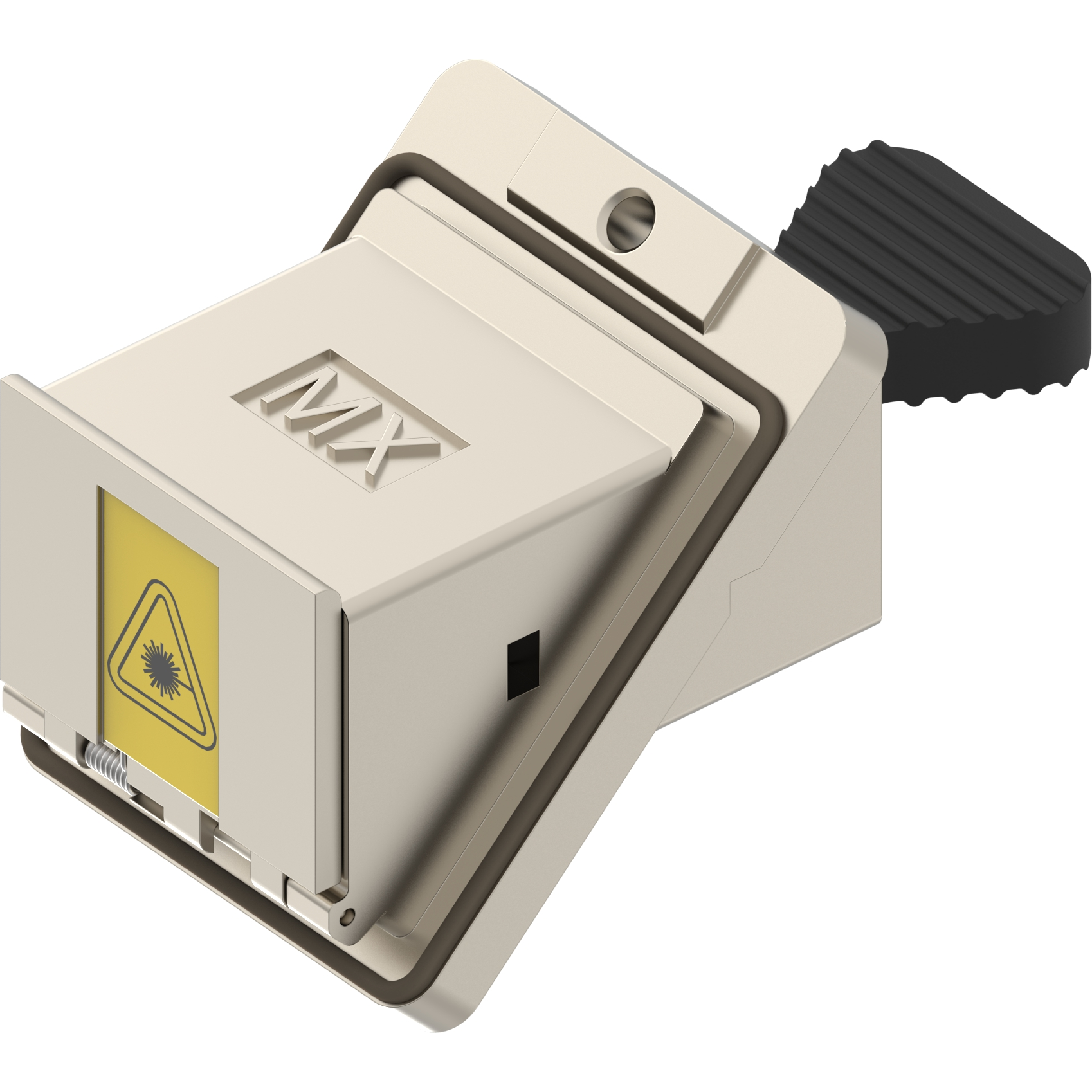 Molex-1061140100 Raccordement de fibre optique Conn MPO Adapter Single Mode/Multi Mode Simplex RCP/RCP Screw ST Panel Mount