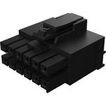 Conn Housing RCP 12 POS 3.5mm Crimp ST Cable Mount Black Bag