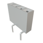Conn Unshrouded Header HDR 4 POS 2.54mm Solder ST Top Entry Thru-Hole Bulk
