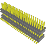 Conn Board Stacker HDR 50 POS 0.8mm Solder ST SMD Tube