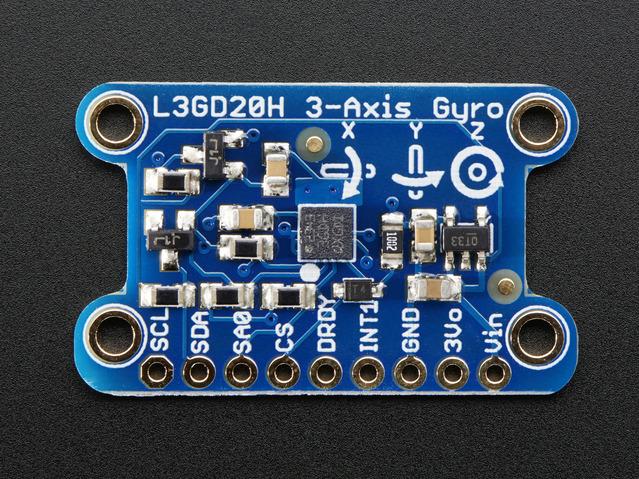 Adafruit Industries-1032 Sensor Development Boards und Kits L3GD20H Gyroscope Sensor Breakout Board