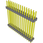 Conn Board Stacker HDR 30 POS 2.54mm Solder ST Top Entry Thru-Hole Bulk