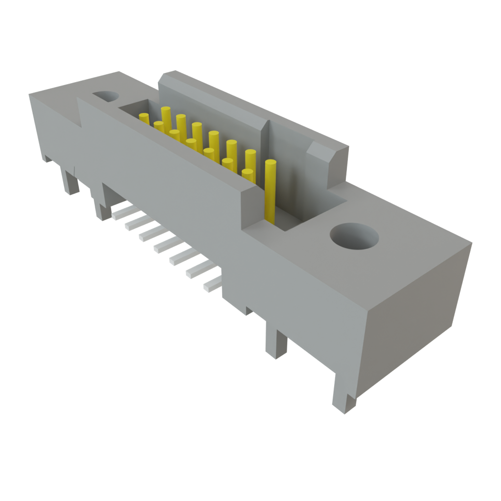 Samtec-TFM-107-02-S-D-DS Connector Headers and PCB Receptacles Conn Shrouded Header (4 Sides) HDR 14 POS 1.27mm Solder ST Top Entry SMD TIGER EYE™ Tube