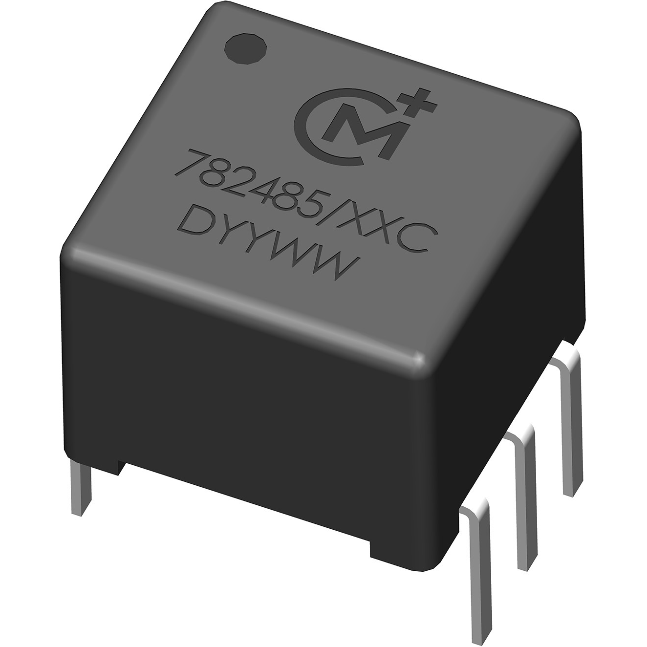 Murata Power Solutions-782485/55C 变压器杂项 Transformer 1CT:1.5CT 2500Vrms 9.14 X 9.77mm 6.35 X Pin Through Hole