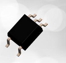 Lite-On Technology-LTV-M701 Transistor and Photovoltaic Output Photocouplers Optocoupler DC-IN 1-CH Darlington With Base DC-OUT 5-Pin SOP T/R