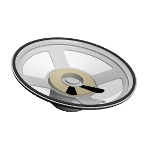Speakers Alnico 400Hz 1W 88dBA 8Ohm Round Solder Pad