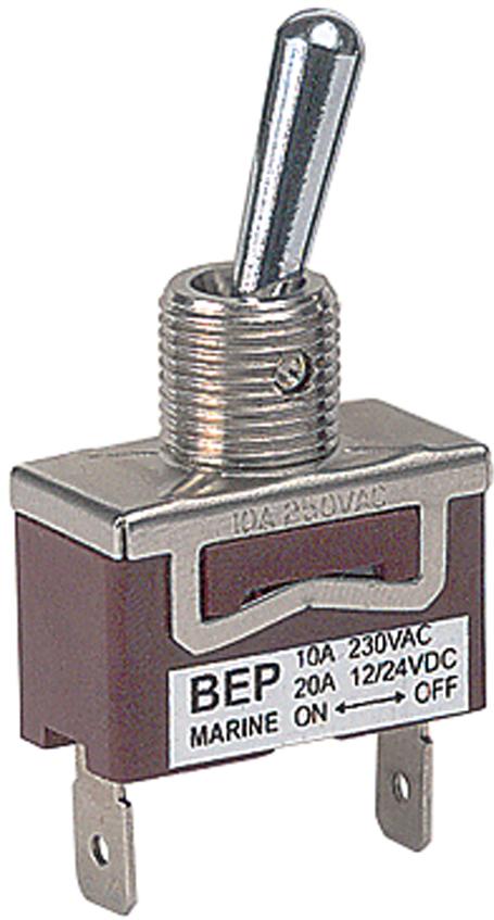 BEP Marine-SW-32113 Interruptor de palanca Waterproof Series Accessory - On/On Sprayproof Toggle