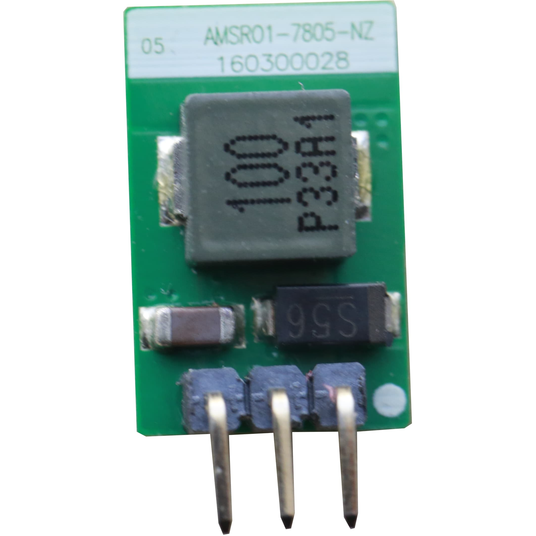 Aimtec-AMSRO-7805-NZ DC/DC-Wandler und Spannungsreglermodul Module DC-DC 12V/24VIN 1-OUT -5V/5V -0.3A/0.5A 2.5W 3-Pin