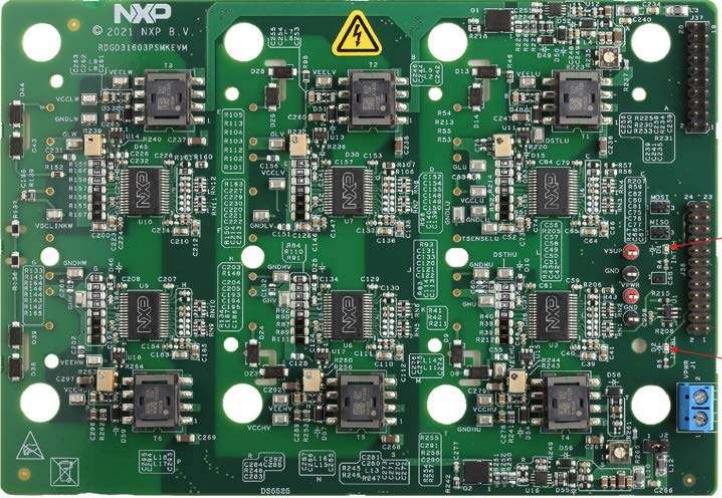 NXP Semiconductors-RDGD31603PSMKEVM Energiemanagement, Entwicklungsplatinen und -kits GD3160 Gate and Power Driver Evaluation Board