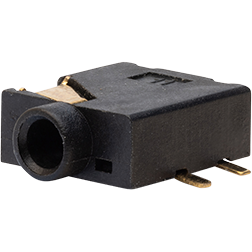 Same Sky (formerly CUI Devices)-MJ1-2510-SMT-TR Steckverbinder für Audio und Video Conn 2.5MM Mono Jack F 2 POS Solder RA SMD 3 Terminal 1 Port T/R