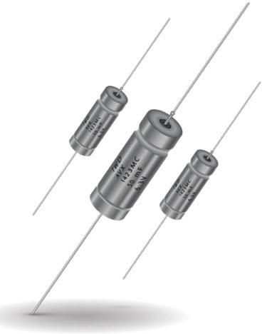 KYOCERA AVX Components Corporation-TWDE104K003CB0Z0700 Capacitor húmedo de tantalio Cap Tant Wet 100uF 3V 10% (9.52 X 26.97mm) Axial 0.4 Ohm 175°C Tray