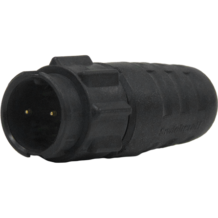 Switchcraft-EN3L2MX Conector circular Conn Circular PIN 2 POS Solder ST Cable Mount 2 Terminal 1 Port Bulk