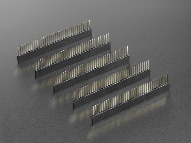 Adafruit Industries-3366 Juegos de componentes 36-pin Stacking header - pack of 5