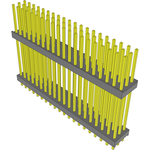 Conn Board Stacker HDR 60 POS 2.54mm Solder ST Top Entry Thru-Hole Bulk
