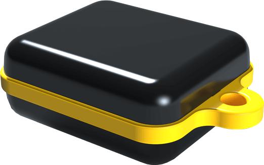 Serpac Electronic Enclosures-CXL24ABKAYL Black Polycarbonate Waterproof Pendant Enclosure with Yellow Seal <h4><strong>CALIFORNIA PROPOSITION</strong> ⚠️<strong>65 WARNING</strong>⚠️</h4>