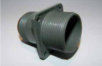 Corsair Electrical Connectors-MS3401DJS17A4P Steckverbinder, rund Conn Circular PIN 2 POS Crimp ST Wall Mount 2 Terminal 1 Port