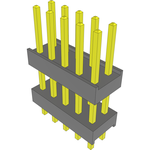 Conn Board Stacker HDR 10 POS 2.54mm Solder ST Top Entry Thru-Hole Bulk