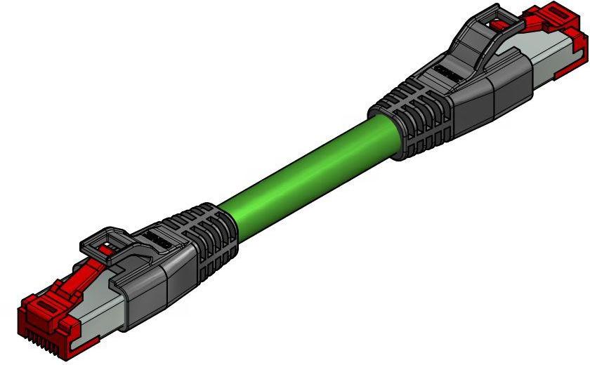 CONEC-17-140073 Andere Kabelbaugruppen Cable Assembly Cat 5e 5m 24AWG 8 POS IP20 RJ-45 to 8 POS IP20 RJ-45 PL-PL