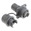 Bulgin Components PLC-PXEB5420MM5560 Conector de fibra óptica Conn Circular Fiber Multi Mode PL ST Flange Mount 5.5-6mm 2dB