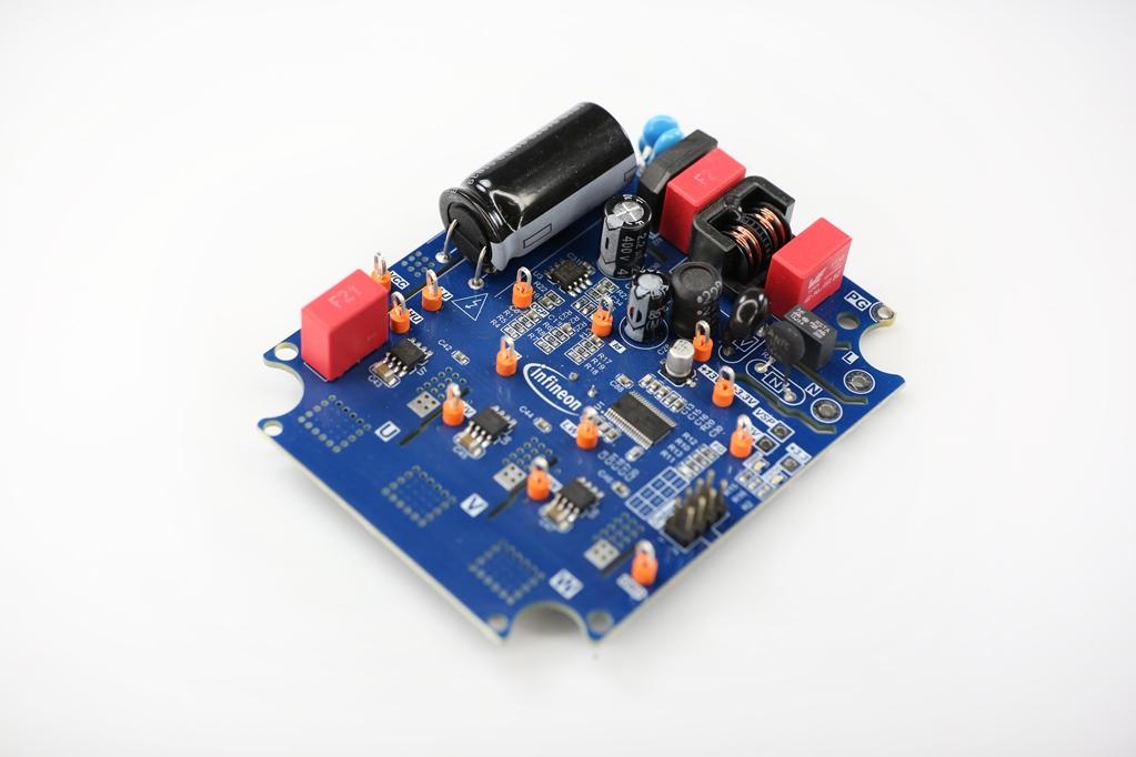 Infineon Technologies AG-EVALDRIVE3PHPFD7TOBO1 Herramientas y kits de desarrollo 3-PH Motor Drive Evaluation Board