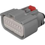 Conn Housing RCP 16 POS 3.5mm Crimp ST Cable Mount Gray MX 150™ Carton