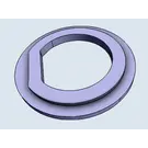 HUBER+SUHNER-77_Z-0-0-12/-_ -H Accessori per connettori Connector Accessories Straight Polycarbonate