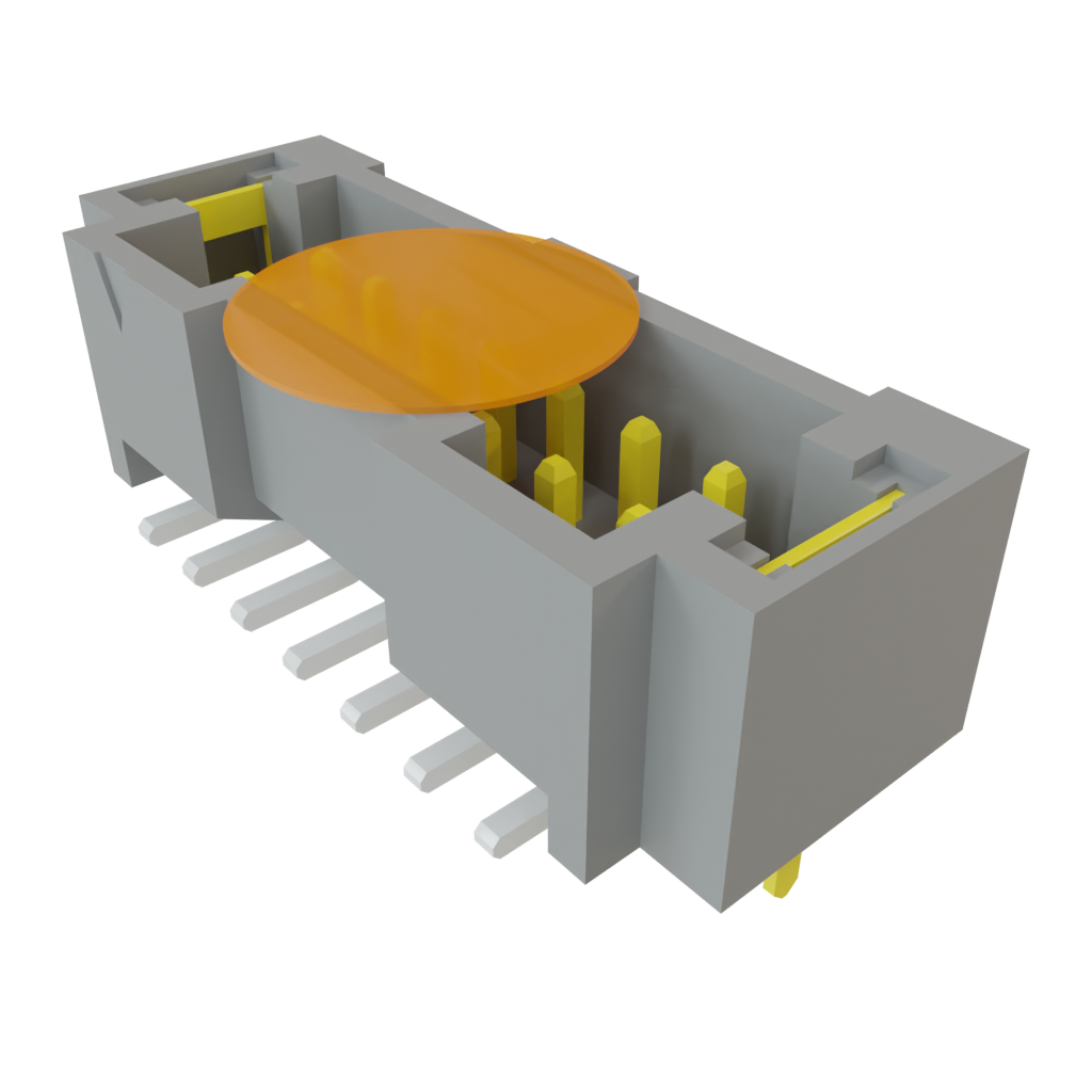 Samtec-T2M-107-01-L-D-SM-WT-K Cabezales del conector y receptáculos PCB Conn Shrouded Header (4 Sides) HDR 14 POS 2mm Solder ST SMD Tube