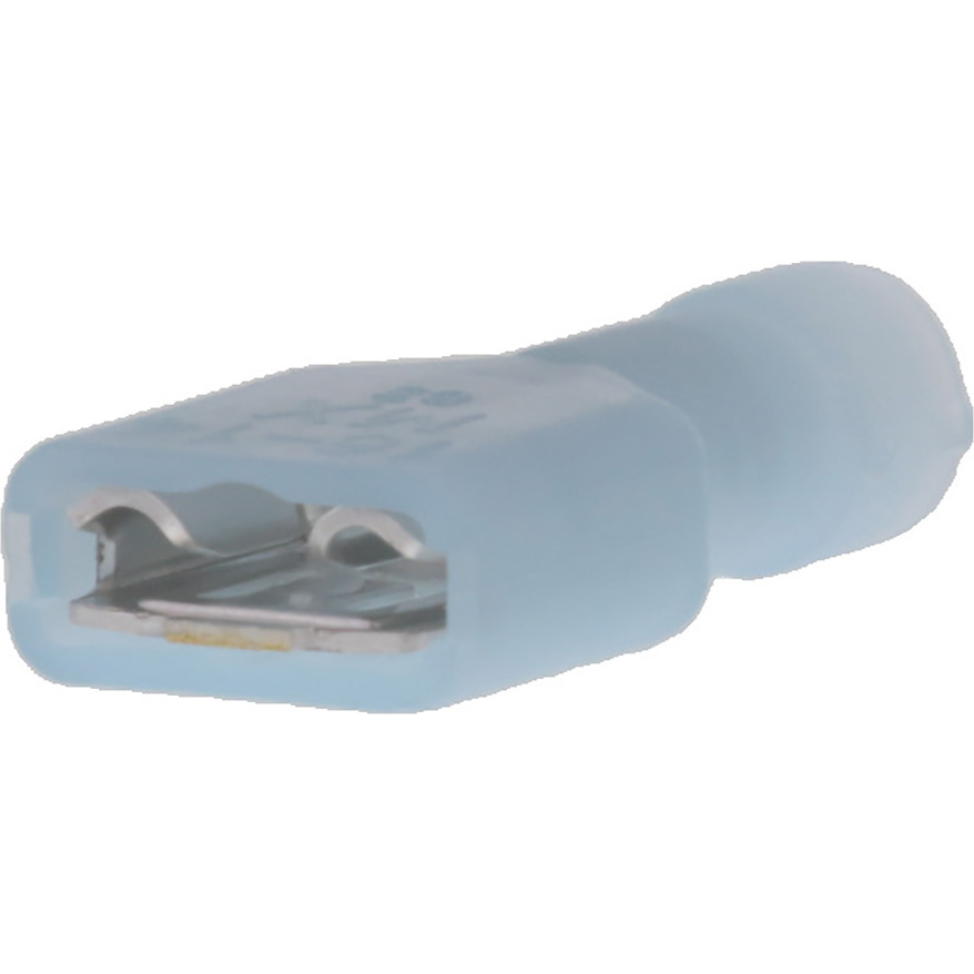 Molex-19276-0005 连接器端子 Quick Disconnect Terminal 14-16AWG Brass Blue F 21.8mm Tin InsulKrimp™ Bag