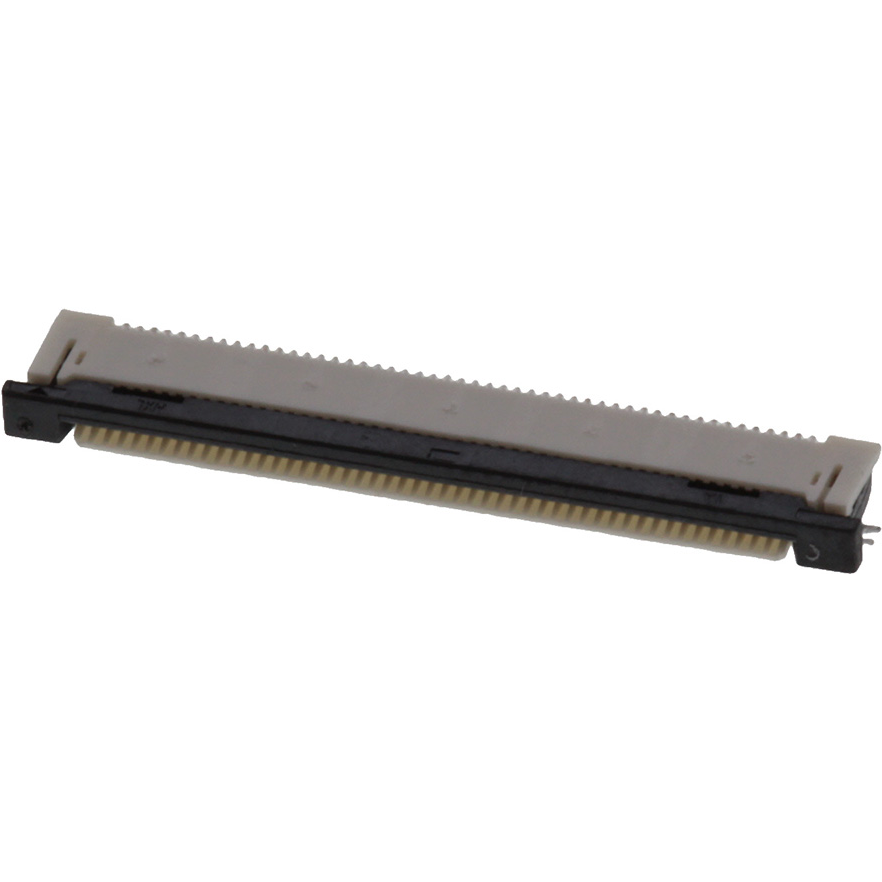 Molex-541325033TR375 Steckverbinder, FFC-FPC Conn FPC Connector SKT 50 POS 0.5mm Solder RA SMD Easy-On™ T/R