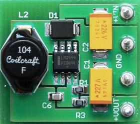 onsemi-LM2594ASCBCKGEVB Power Management Development Boards and Kits LM2594DADJR2G DC to DC Converter and Switching Regulator Chip 1.23V to 37V Output Evaluation Board